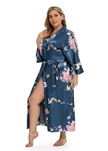 silk house robe