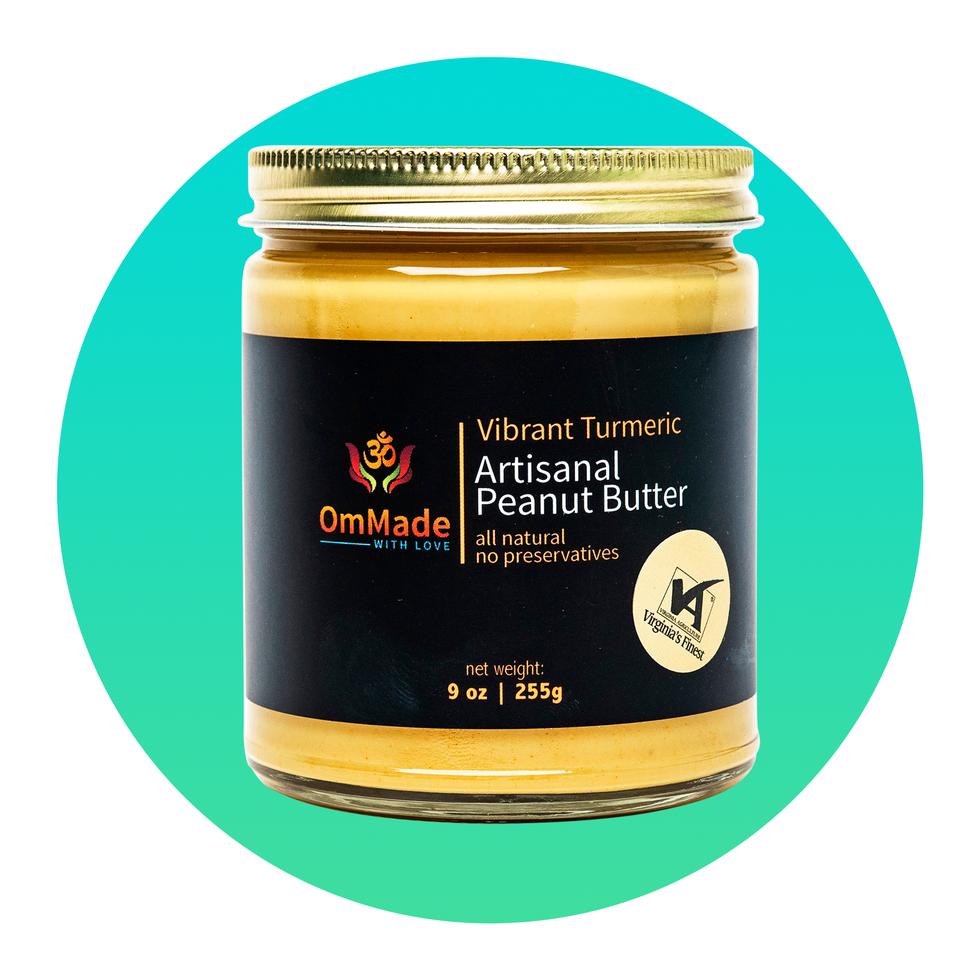 Best Straight-Up Peanut Butter: OmMade Vibrant Turmeric