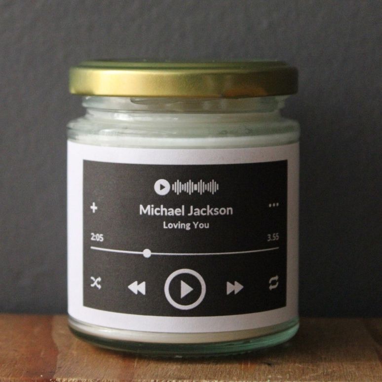 Scannable Scented Candle