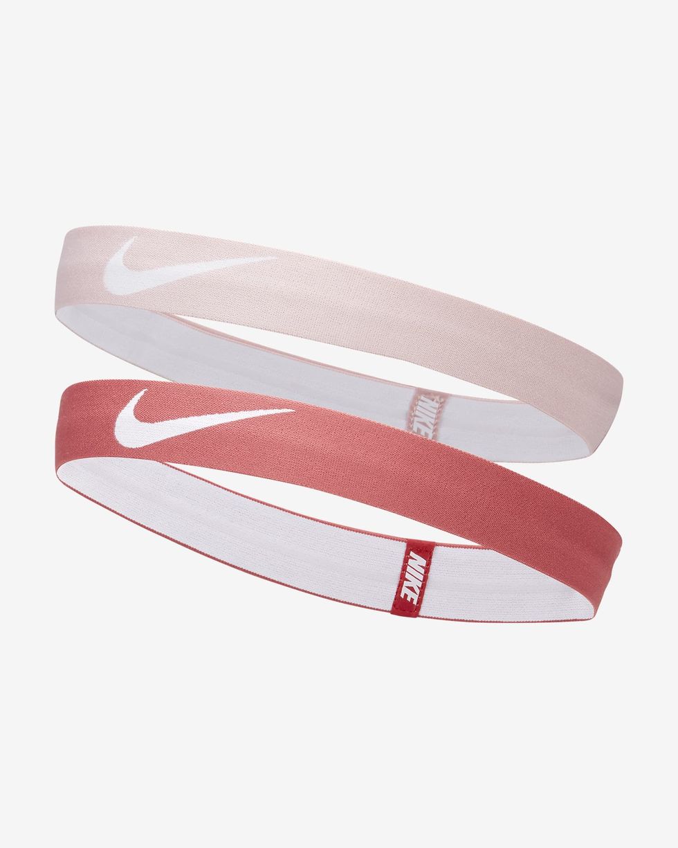 Nike Bandeau Swoosh Sports 6 Pk Metallic Rose