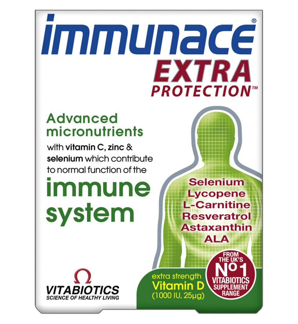 Vitabiotics Immunace Extra Protection 