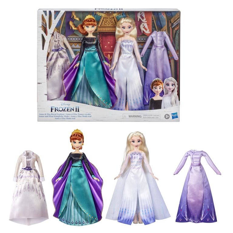 Frozen 2 Anna and Elsa Royal Fashion