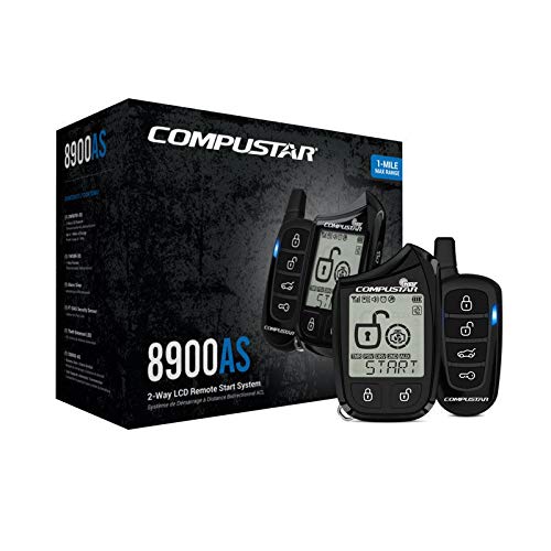 Compustar CS8900-AS-BL Remote Car Starter & Security System