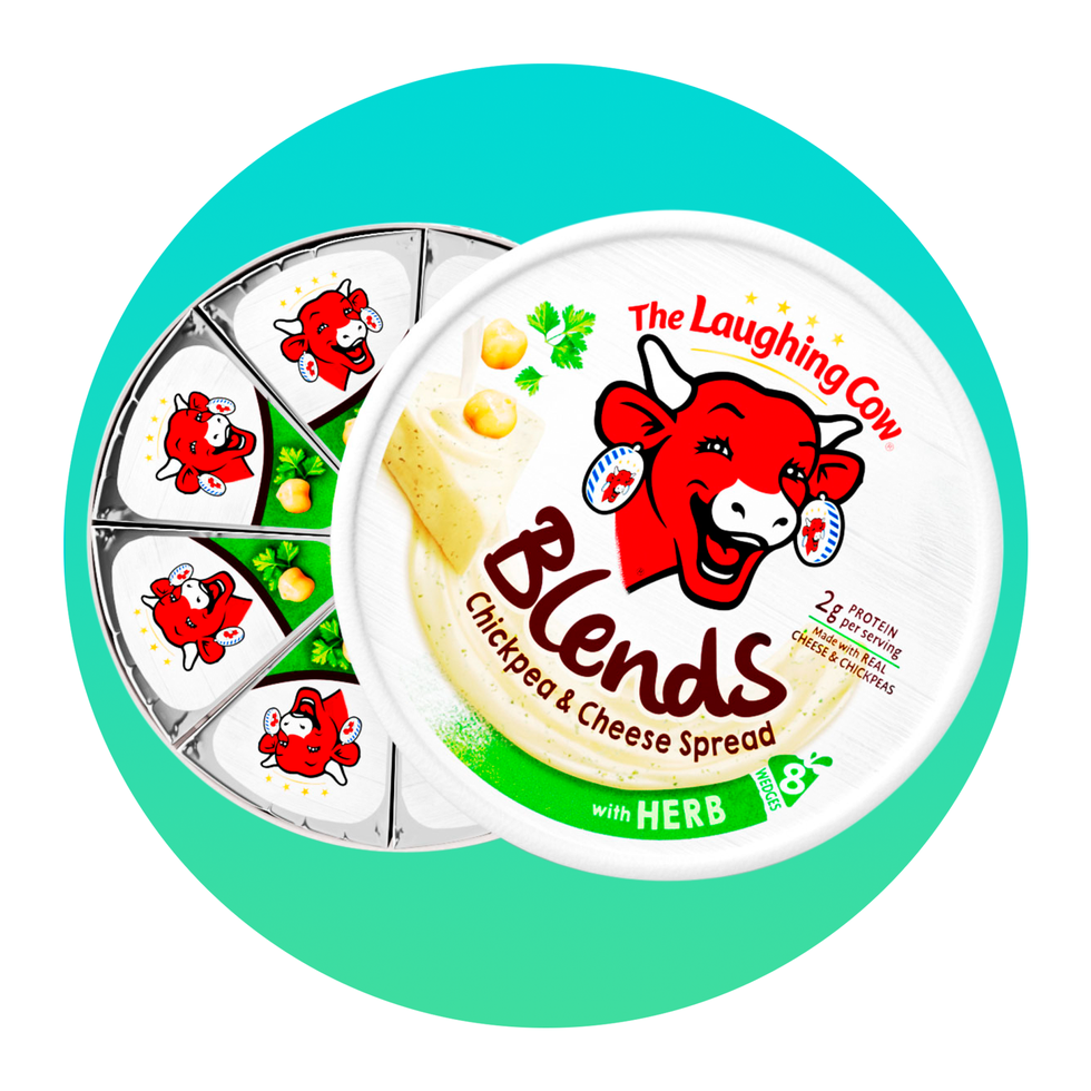 Best Cracker Slather: Laughing Cow Chickpea & Cheese Spread with Herb 