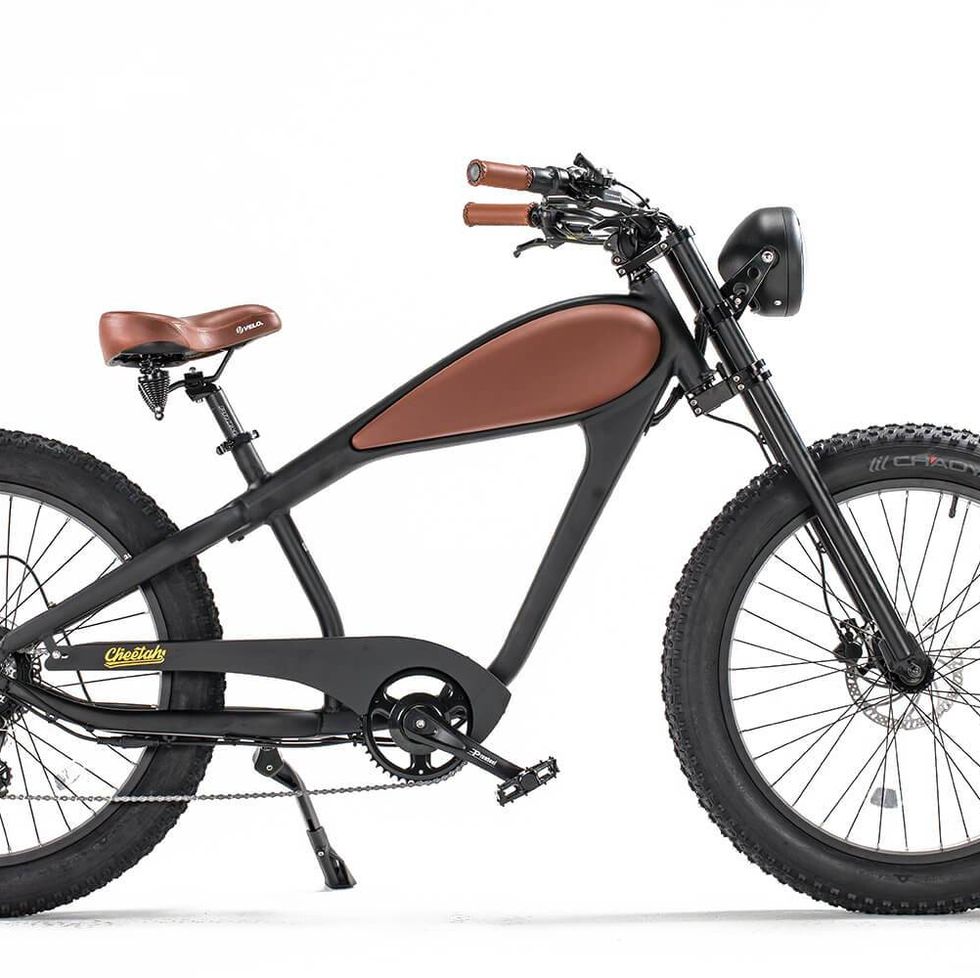 CIVI Bikes (REVI Bikes) Cheetah - The Cafe Racer Cruiser Fat Tire Electric Bike
