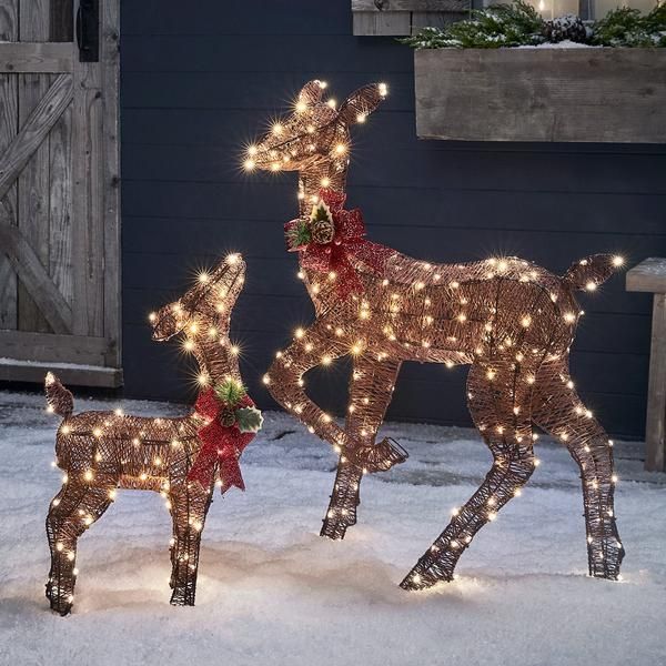 cox and cox light up reindeer