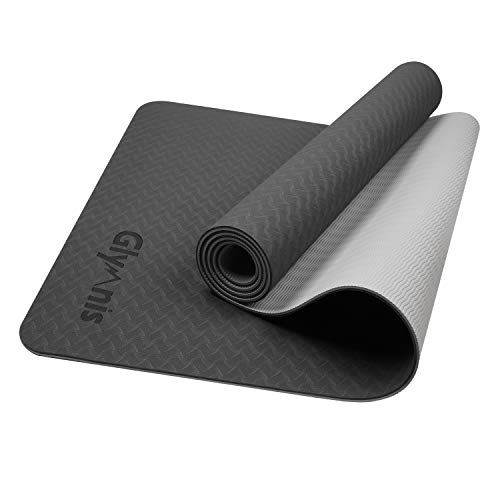 Ejercicio Yoga PhysioWorld Esterilla de deporte Gimnasio colchoneta de fitness / entrenamiento de espuma NBR para Pilates color azul