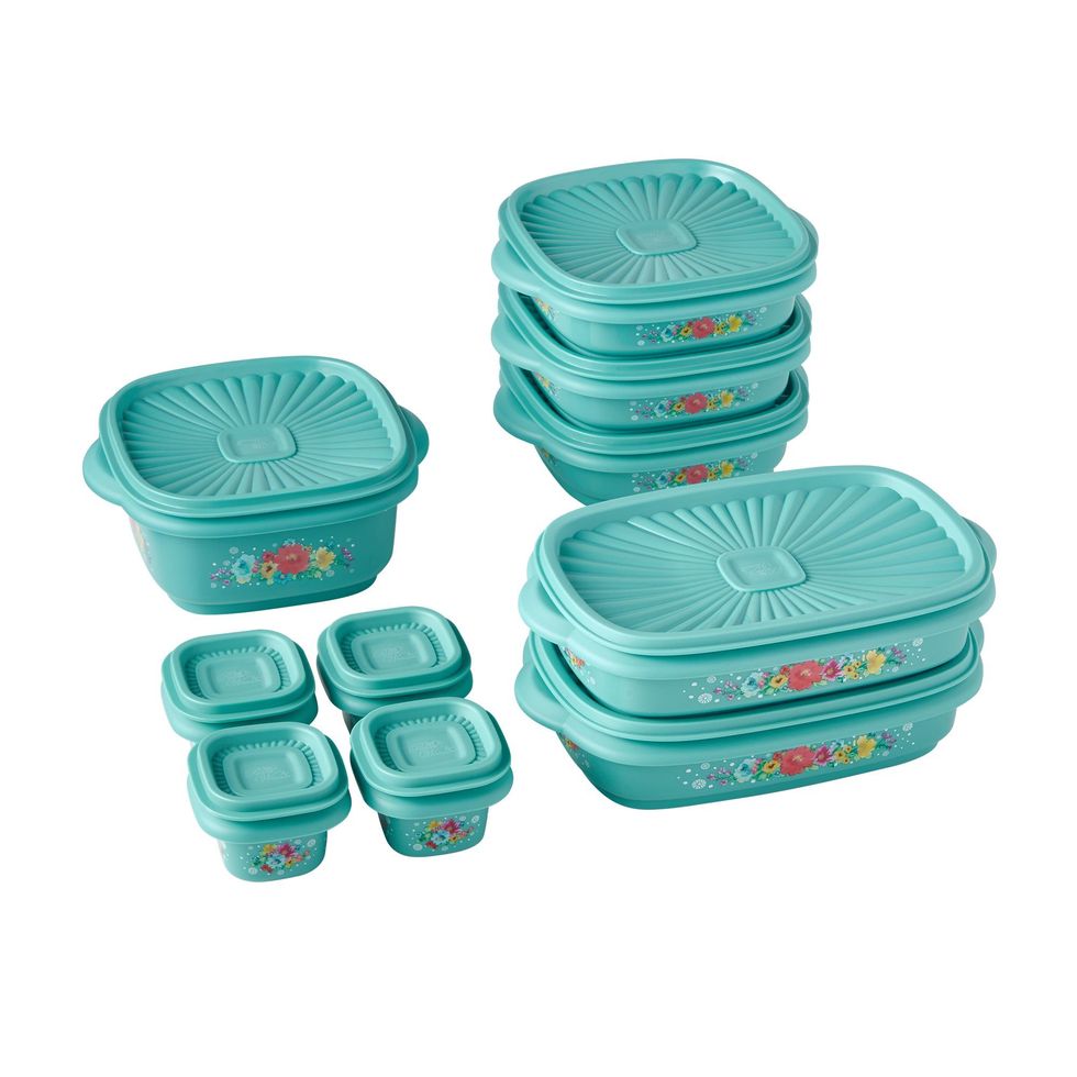 The Pioneer Woman Kitchen | Pioneer Woman 4 Cup Rectangle Food Storage | Color: Blue | Size: Os | Leathercraft's Closet
