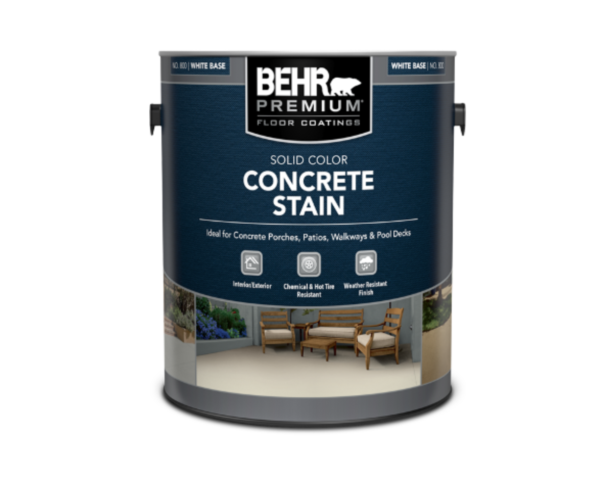 Behr Premium® Solid Color Concrete Stain