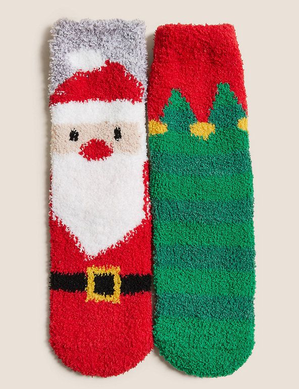 Mens xmas best sale slipper socks