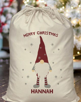 Personalised Gonk Santa Sack