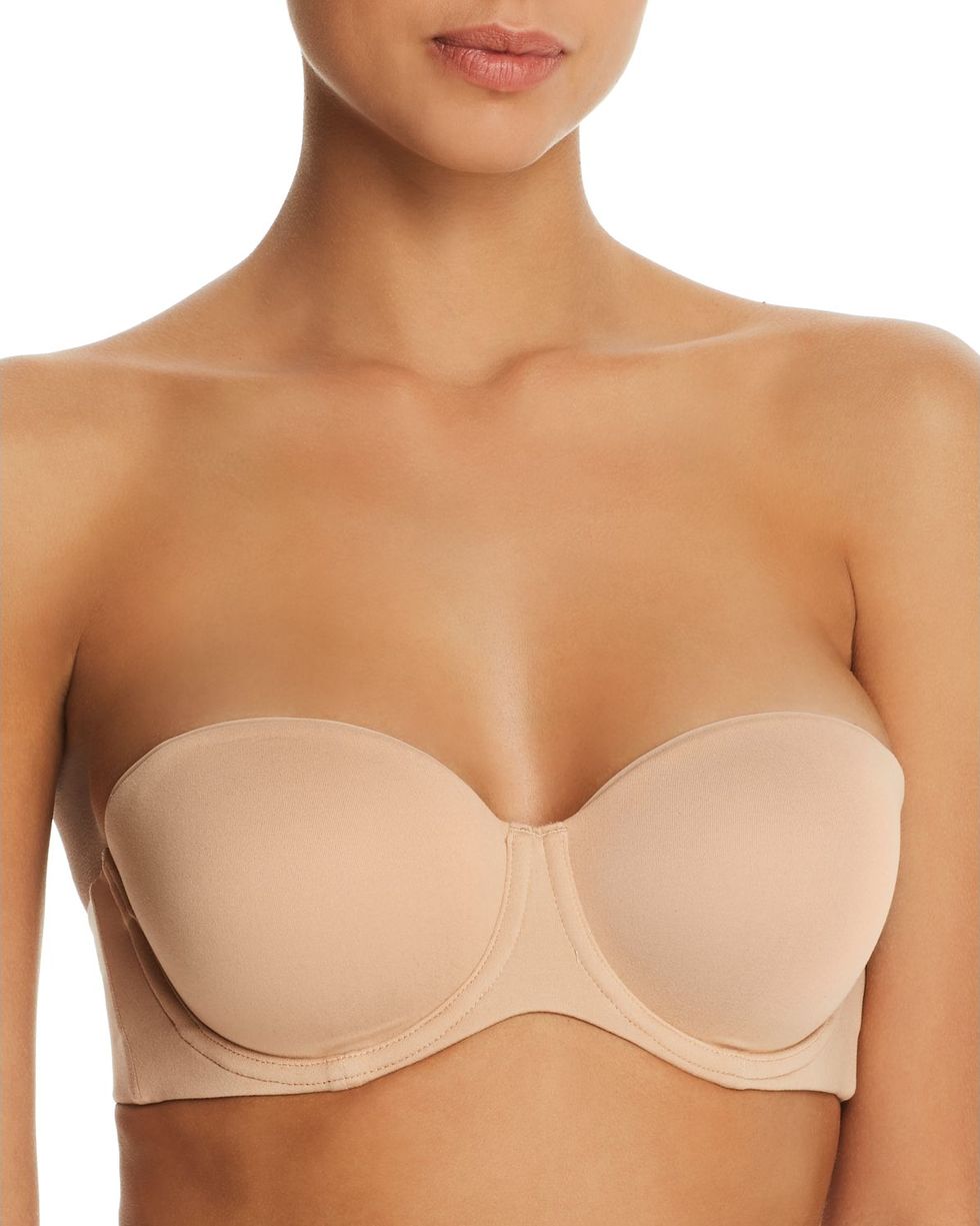NWT Lingerie Solutions Bra Size A Beige Adhesive Wireless Strapless  Intimates