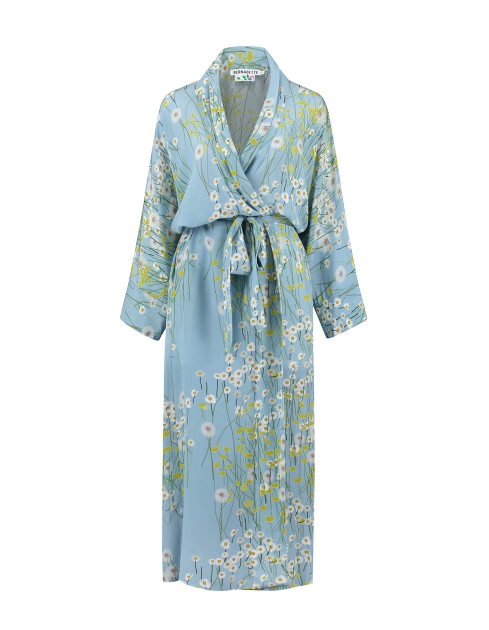 Floral Silk Robe