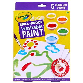 Spill Proof Washable Paint