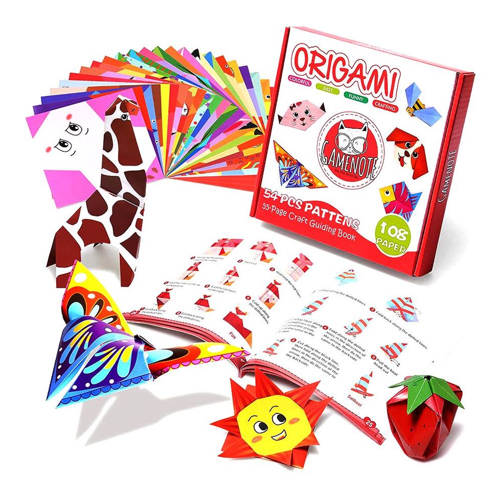 Colorful Kids Origami Kit