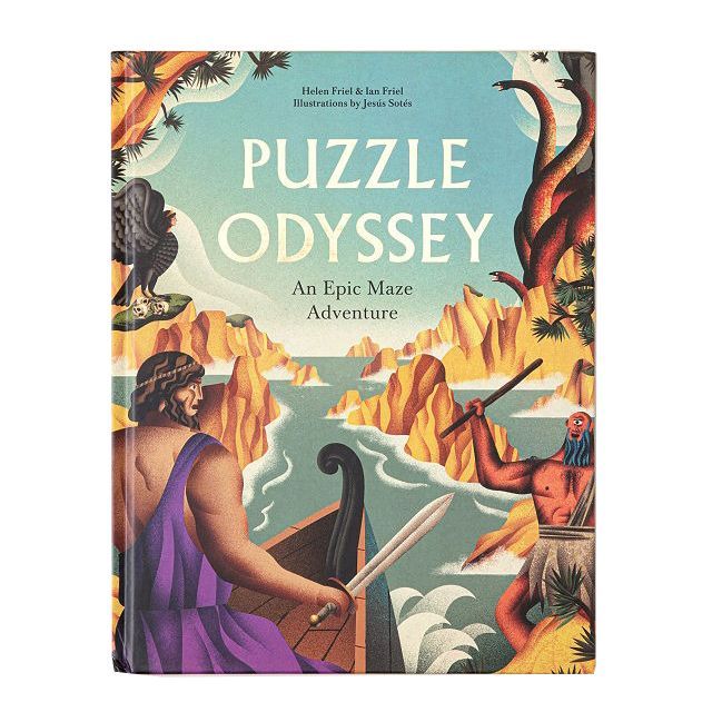 <I>Puzzle Odyssey </i>Maze Adventure Book