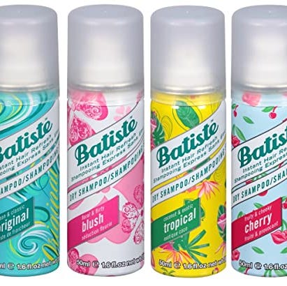 Mini Dry Shampoo 1.6 Ounce Travel 4-Pack