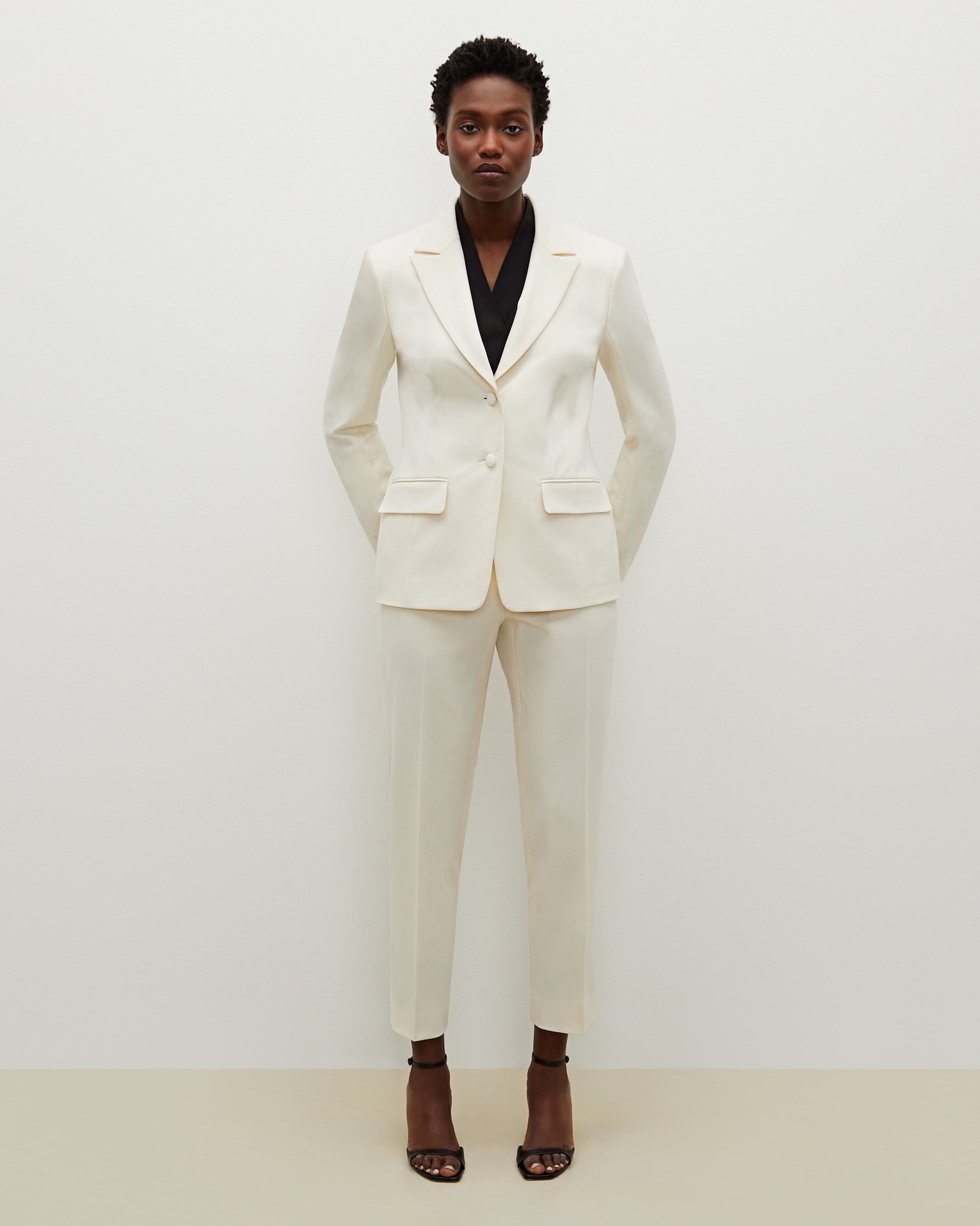 Details 69+ ladies cream trouser suit super hot - in.cdgdbentre