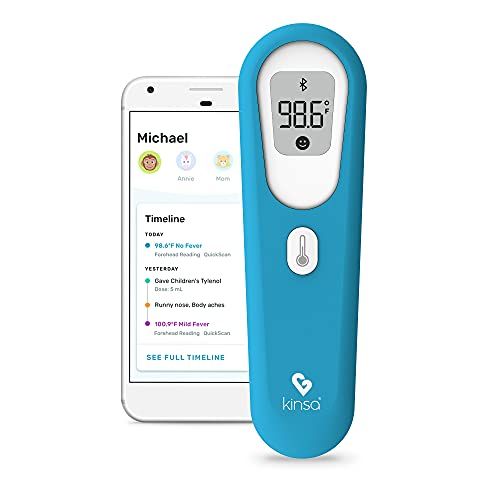 Kinsa QuickScan Non-Contact Smart Forehead Thermometer