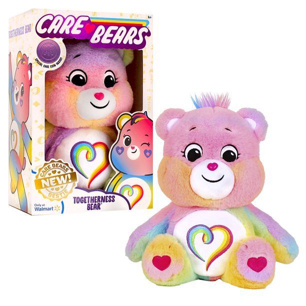 Record Your Own Plush 8 inch Rainbow Bear B Ready 2 Love in a Few Easy Steps 