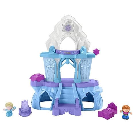 Little People Elsa’s Enchanted Lights Palace