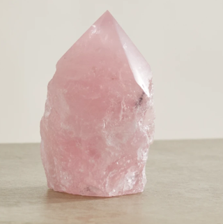 Medium rose quartz point