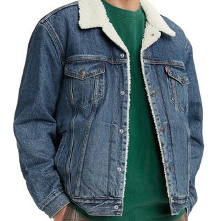 Levi's Type 3 Faux Fur Trimmed Trucker Jacket Levi's Type 3 Faux Fur Trimmed Trucker Jacket