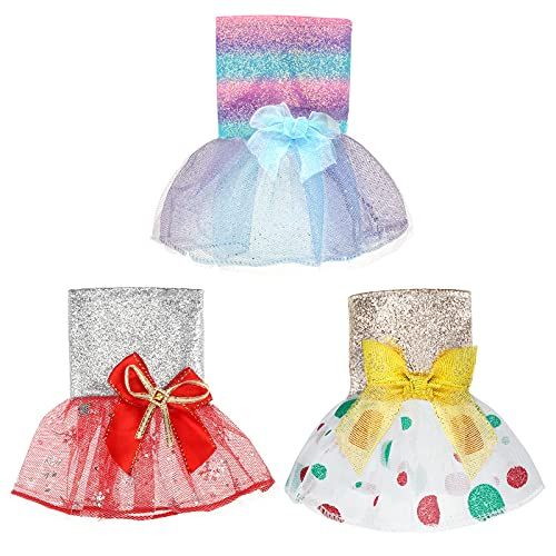 Christmas Dress for Elf Doll (3 Pieces)