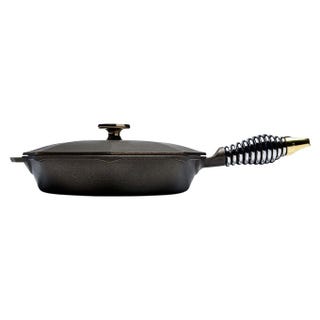 Finex 10 inch cast iron pan with lid