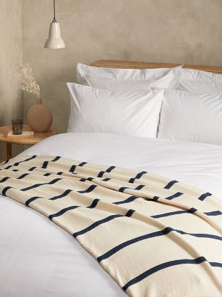 ANYDAY John Lewis Coastal Knit Throw