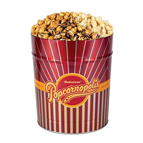 Popcornopolis Gourmet Popcorn 3.5-Gallon Tin