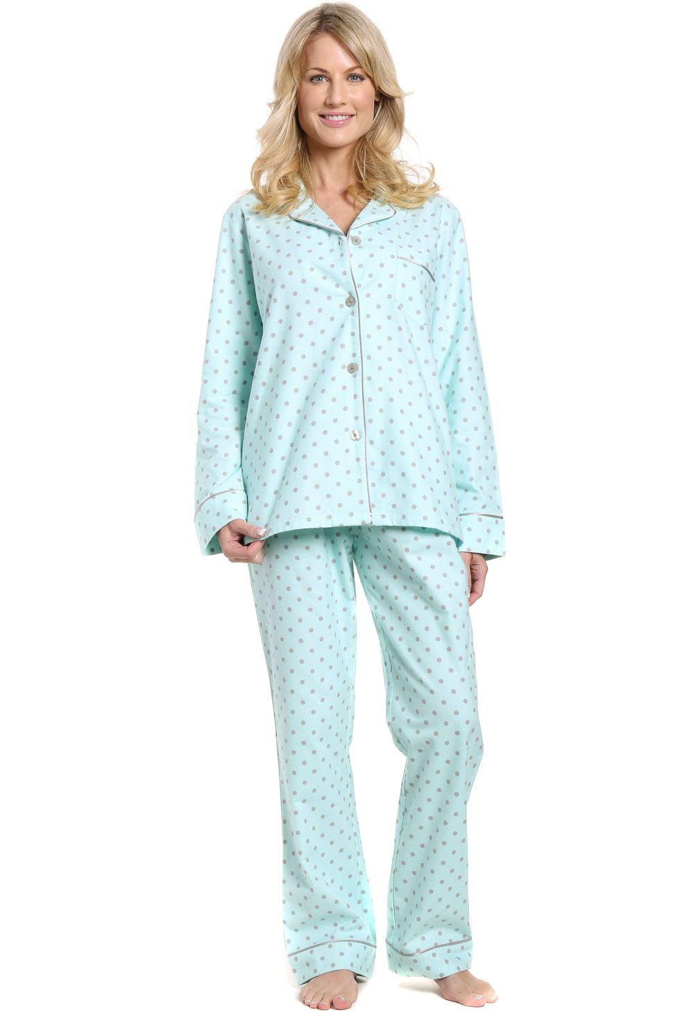 Premium 100 Percent Cotton Flannel Pajama Sleepwear Set