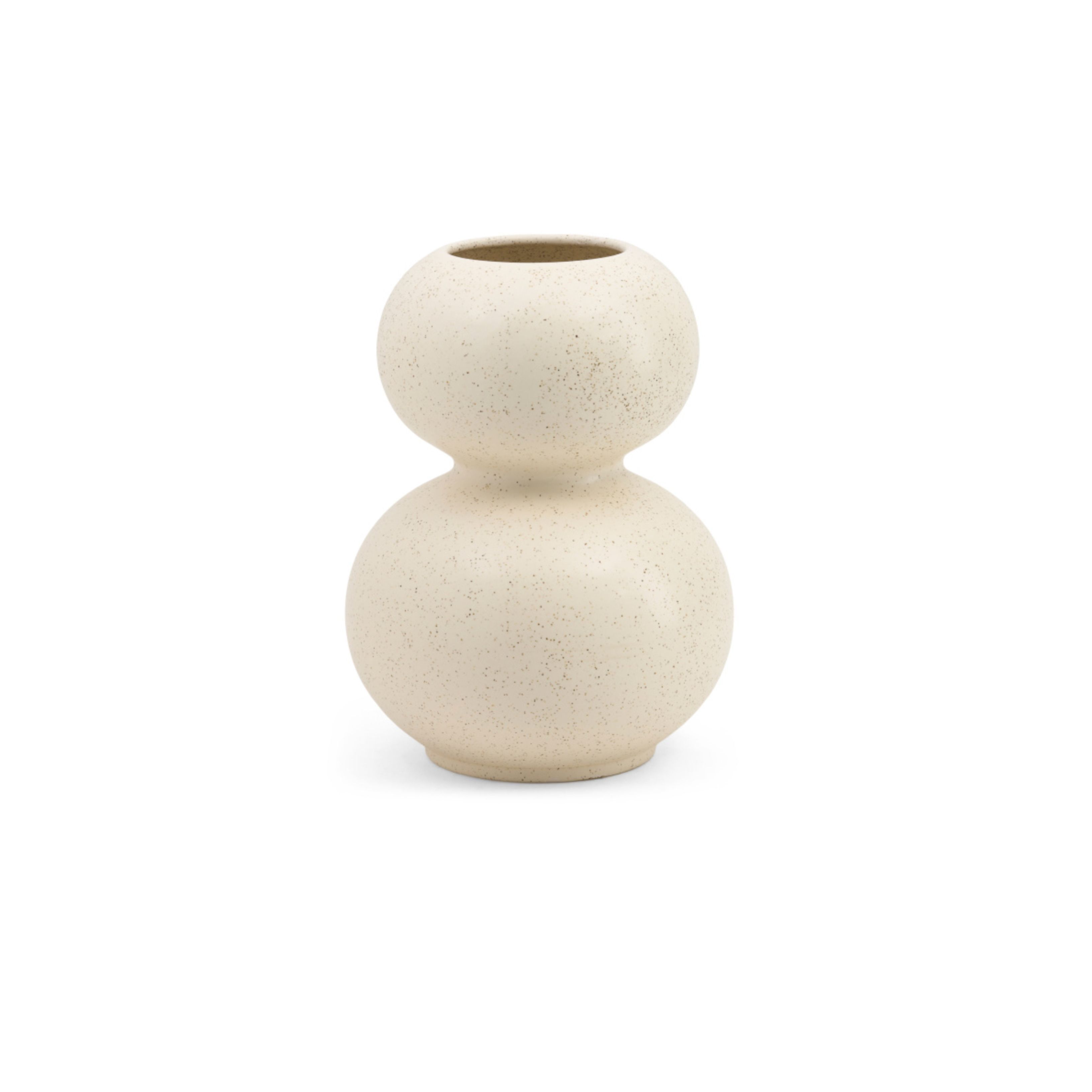 Round Vase With Speckles
