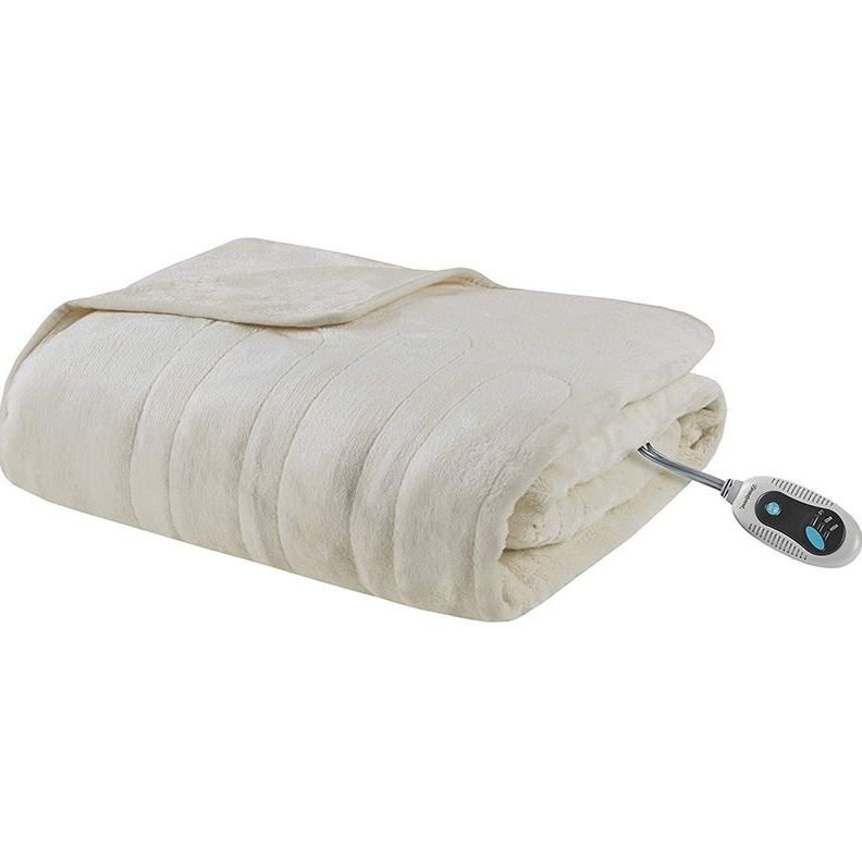Foot Pocket Plush Electric Blanket