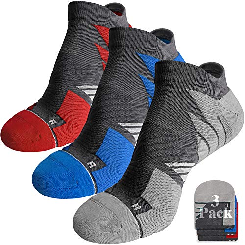 No-Show Running Socks (3-pack)