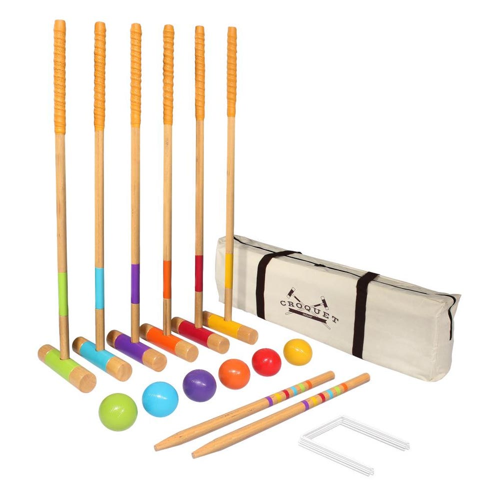 GoSports Outdoor Croquet with Case