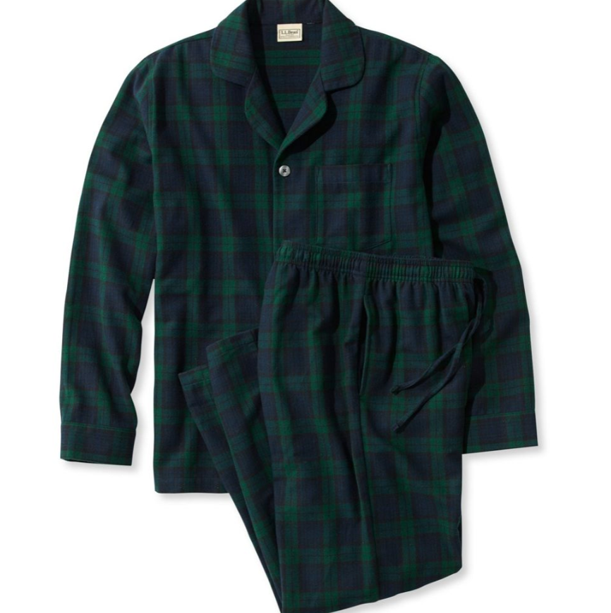 Men's Scotch Plaid Flannel Pajamas Men's Scotch Plaid Flannel Pajamas