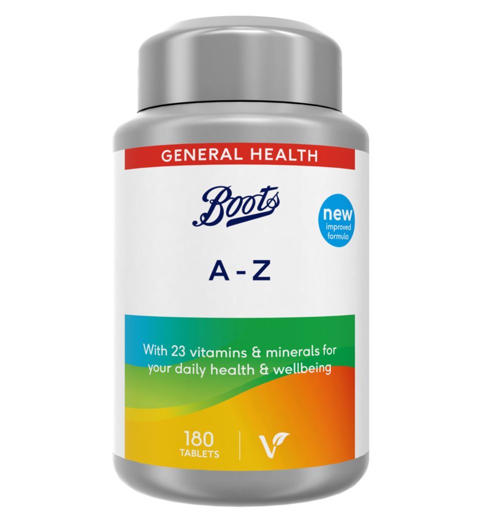 Boots A-Z Vitamins 180 Tablets