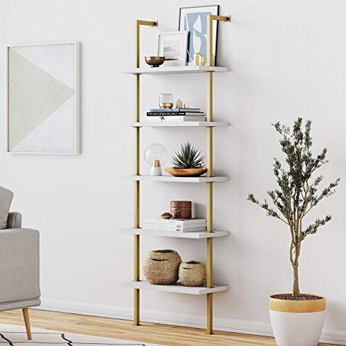 5-Shelf Modern Bookcase