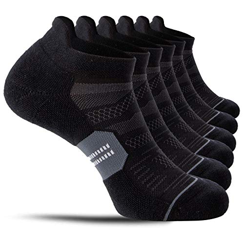 Low Cut Athletic Sport Socks (6-pack)