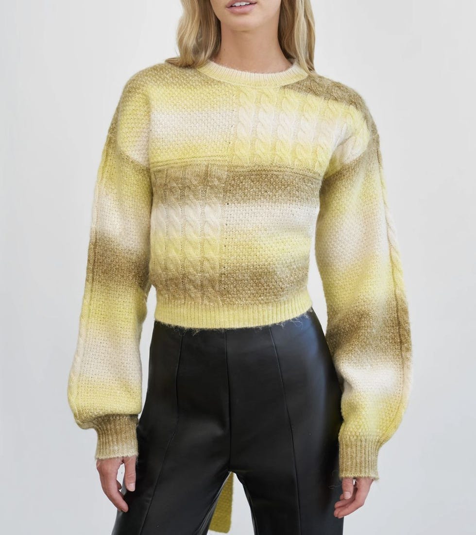 Allegra Tie-Back Knitted Jumper 