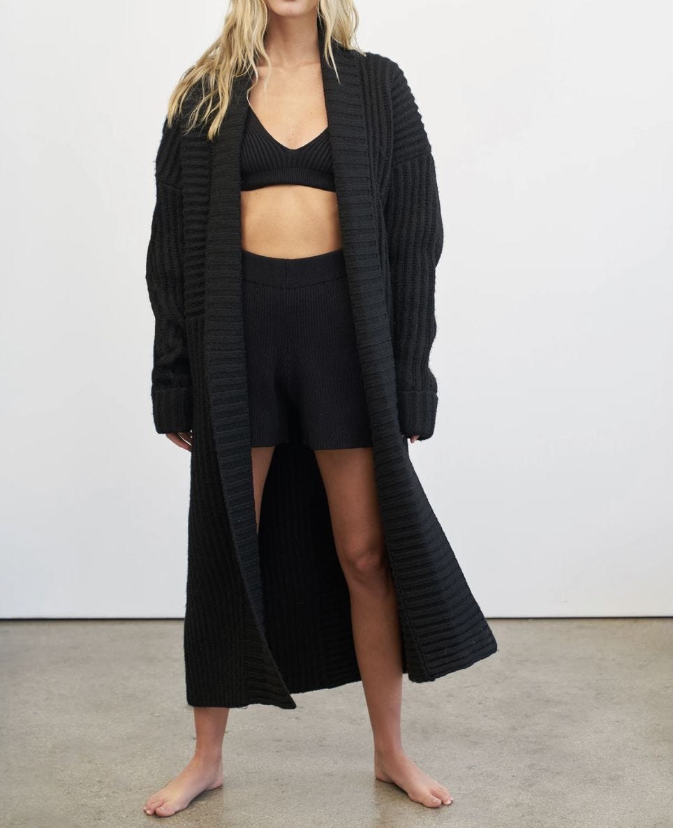 Alice Oversized Knit Cardigan 