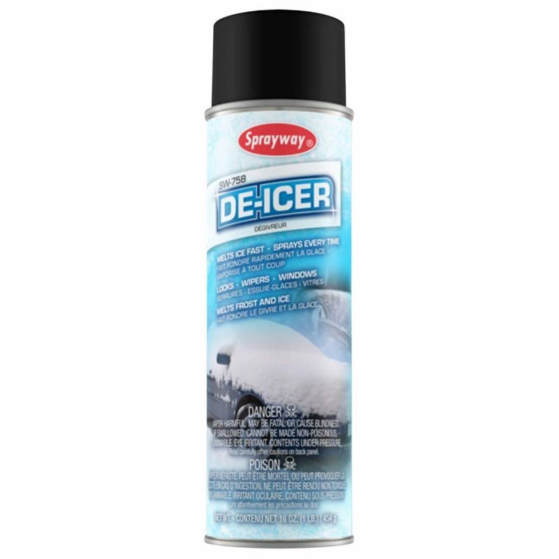 DU-MOST Windshield Spray De-Icer Ice Melt & Frost Remover; Fast