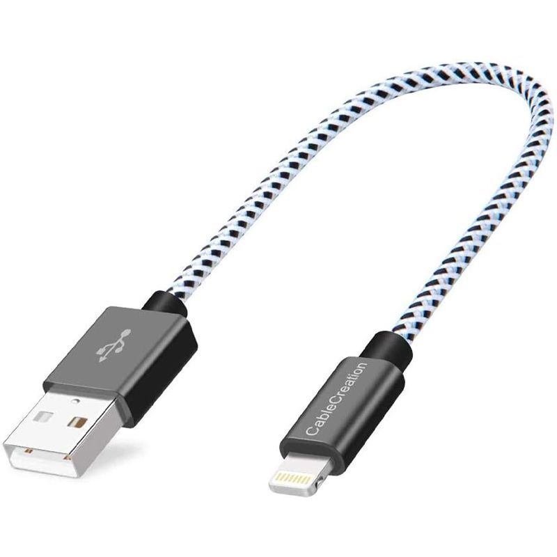 CableCreation Short Lightning to USB Cable