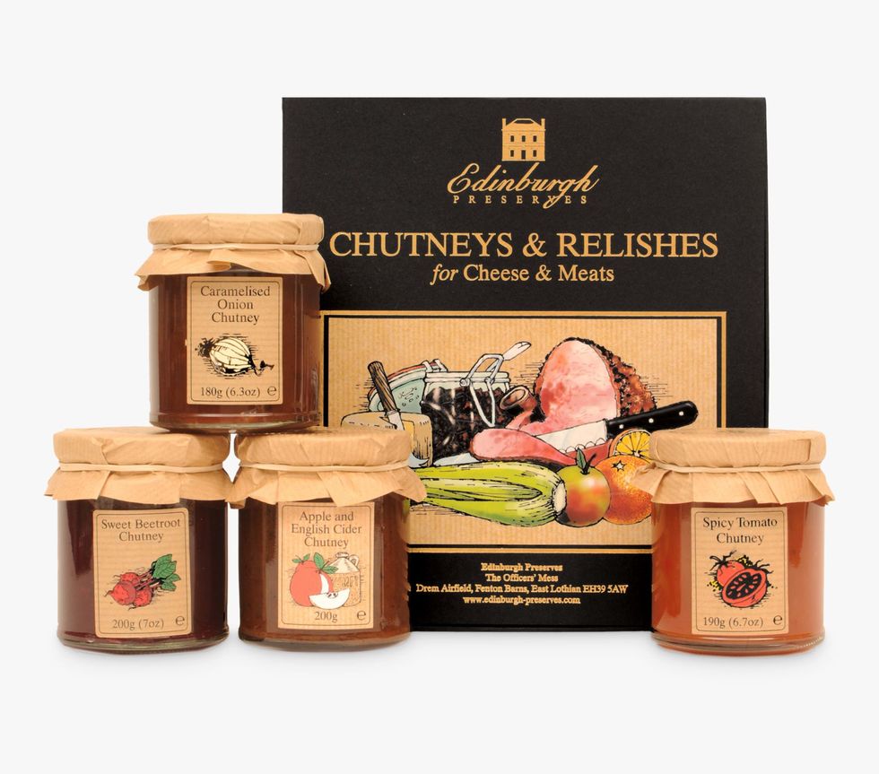 Edinburgh Preserves Chutneys & Relishes For Cheese and Meats, 700g