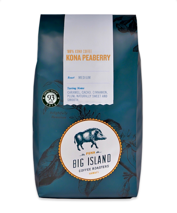 100% Kona Peaberry Coffee