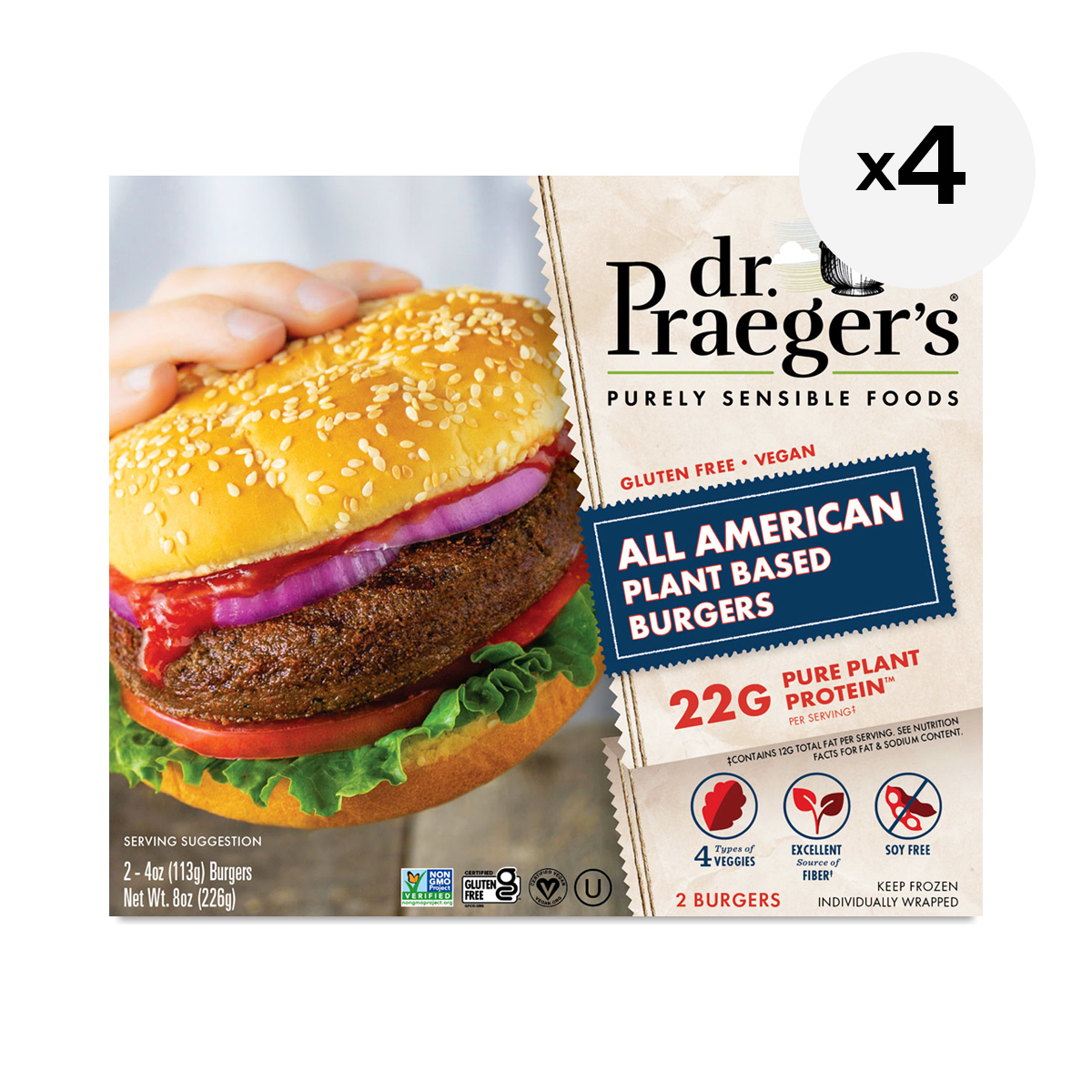 Dr. Praeger's Veggie Burger