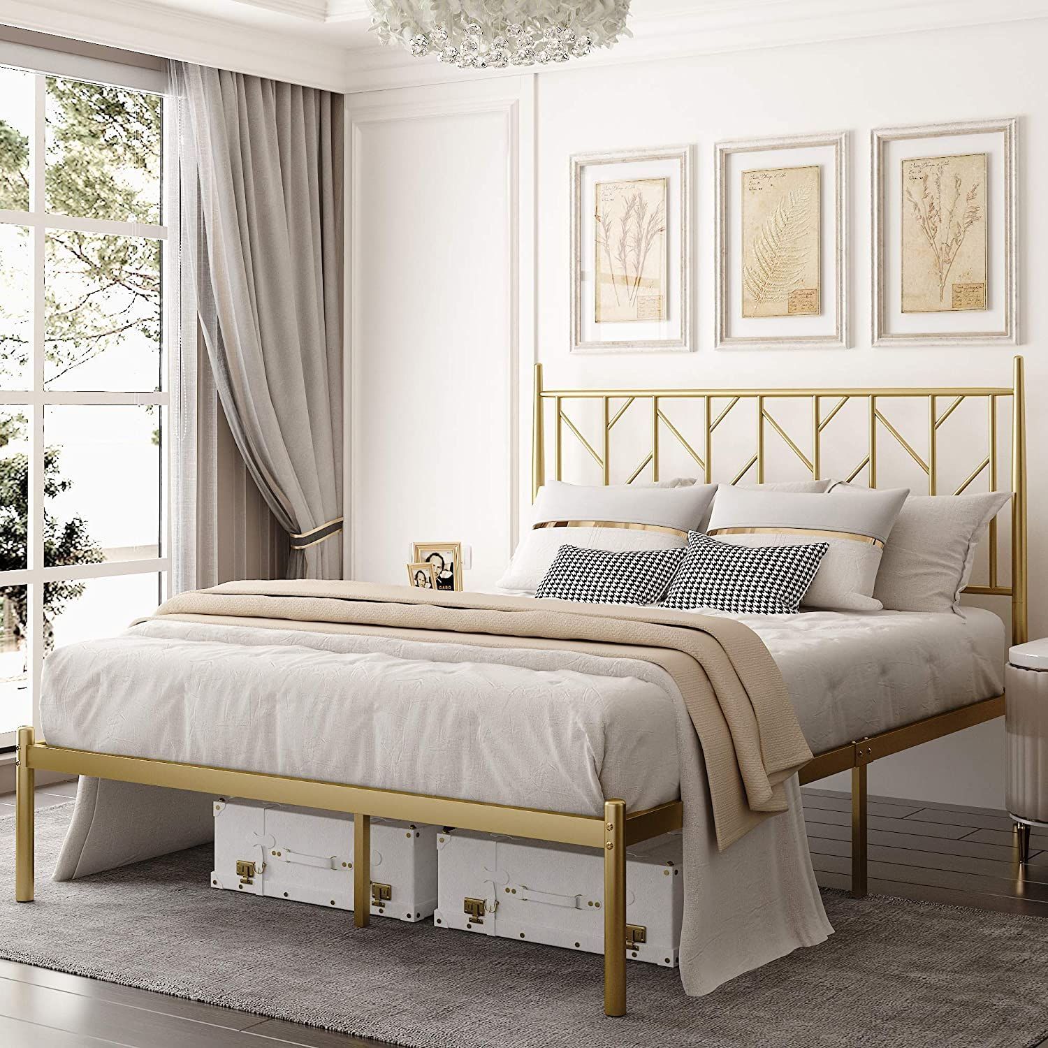 Fancy bed frames on sale for cheap