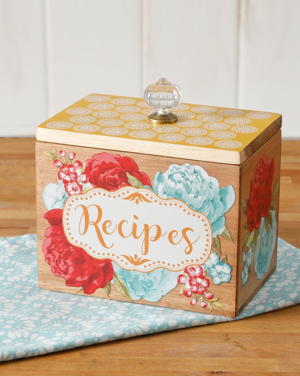 The Pioneer Woman Blossom Jubilee Recipe Box