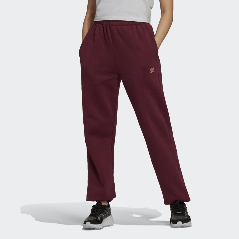 womens straight leg fleece sweatpants